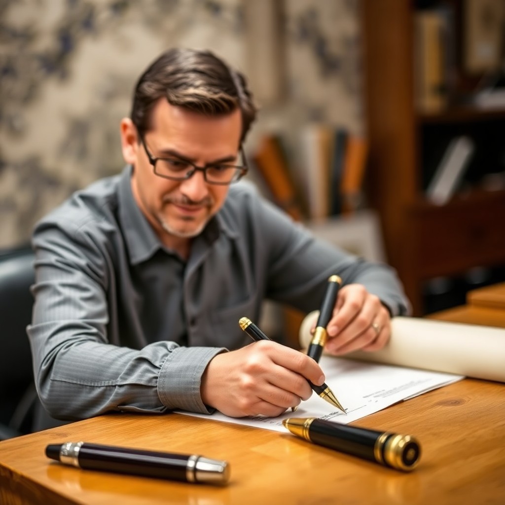 Guía bolígrafos de lujo